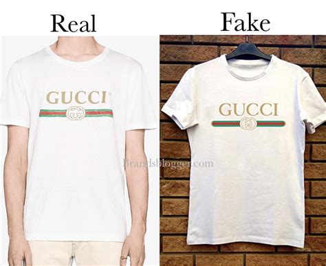 how to tell a real gucci shirt from a fake|gucci shirts authentic.